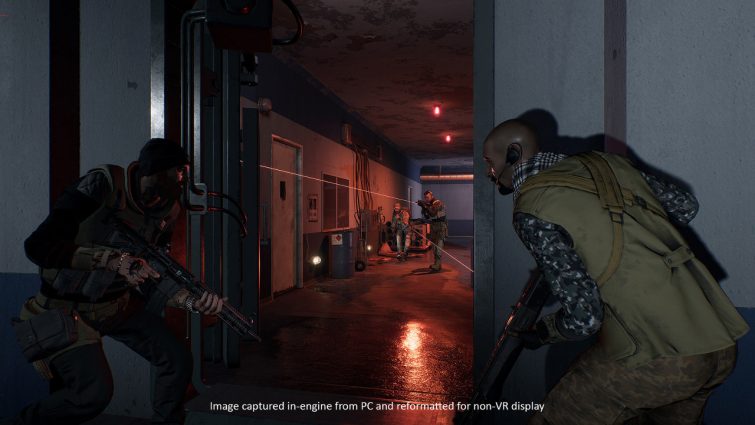 Salah satu scene gameplay pada Firewall Zero Hour