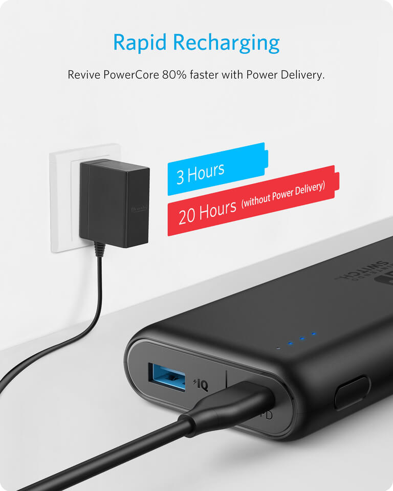 Powerbank Resmi Nintendo Switch