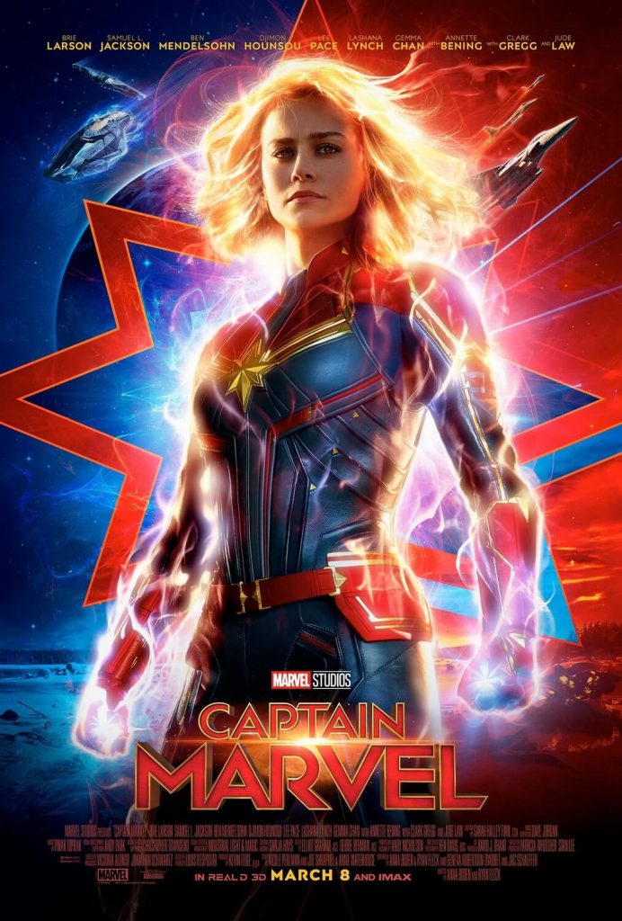 Poster Perdana Captain Marvel