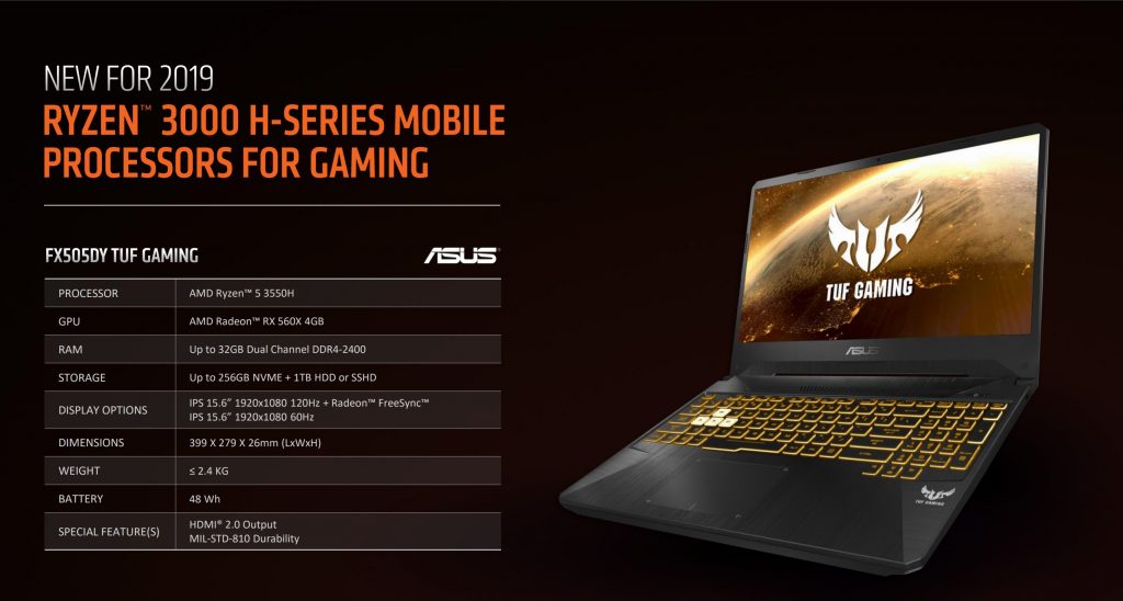 amd ryzen mobile cpu generasi kedua