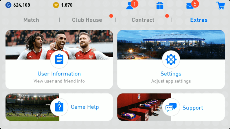 Extra Menu PES 2019 Android