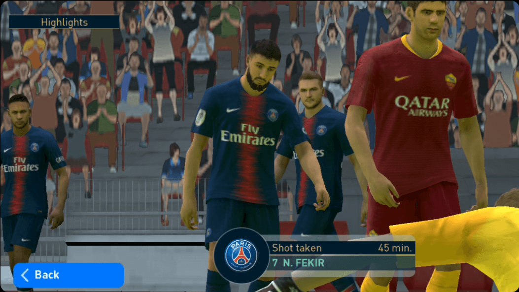 Graphic Detail di PES 2019 Android