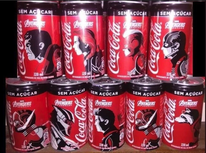 Avengers: End Game x Coca Cola