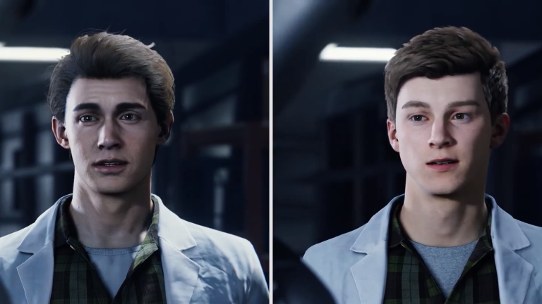 Peter Parker Face Comparison
