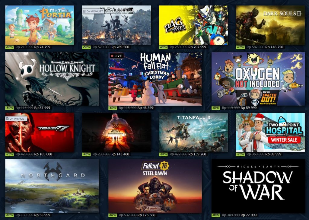 steam winter sale 2020