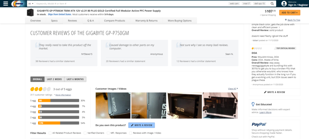 psu gigabyte
