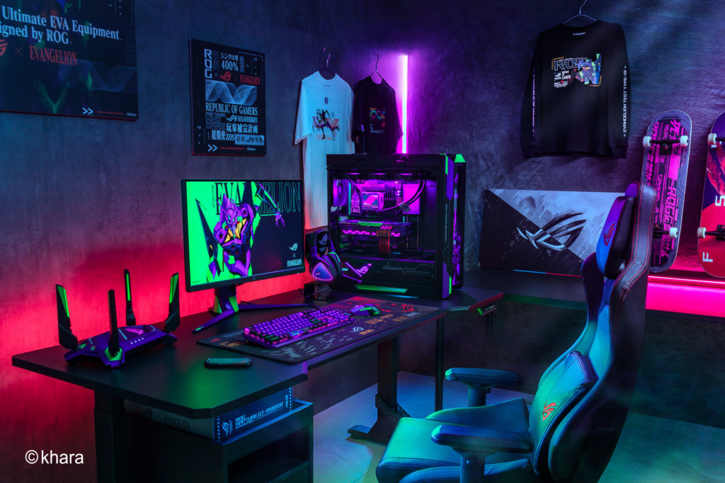 rog x evangelion