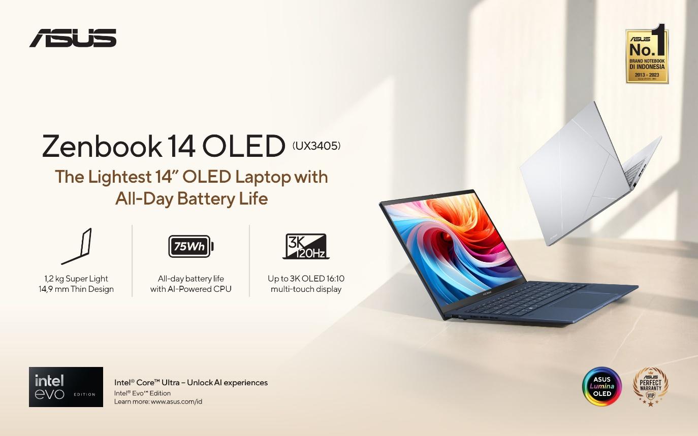 Zenbook 14 OLED UX3405
