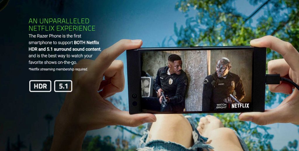 Razer Phone Dolby 5.1 & HDR