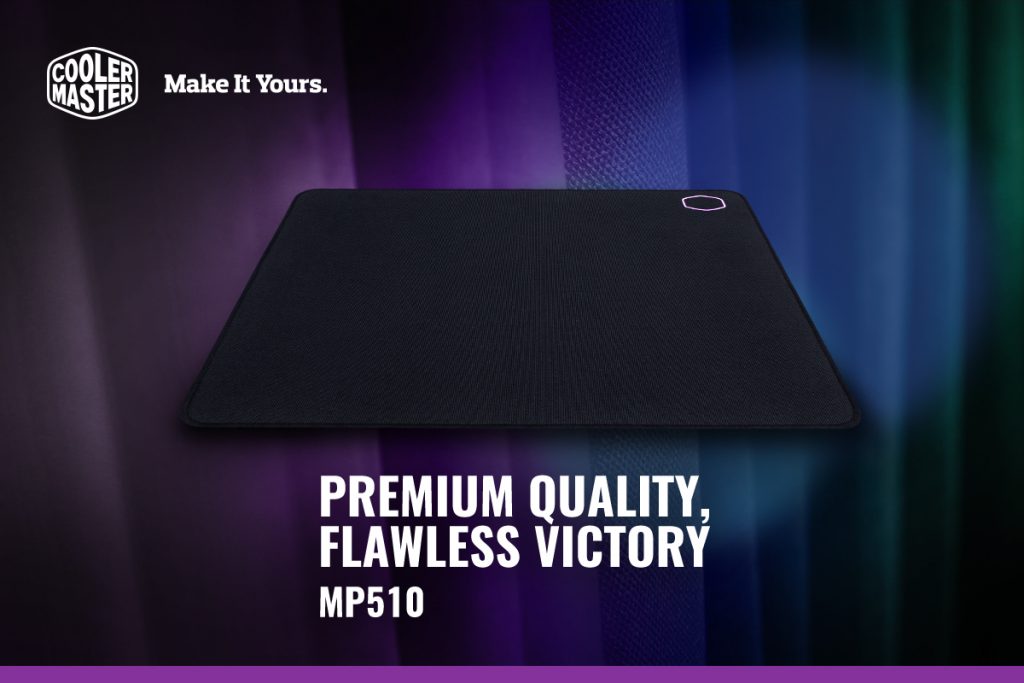 mousepad dan wrist rest dari cooler master