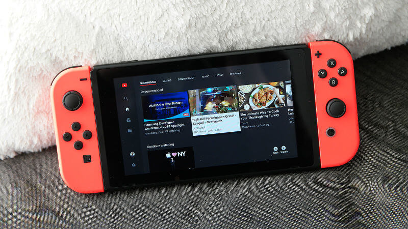 YouTube Sudah Tersedia pada Nintendo Switch !
