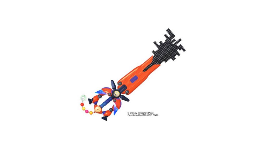 Gambar Detail dari Keyblade