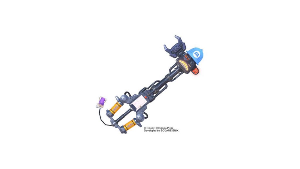 Gambar Detail dari Keyblade