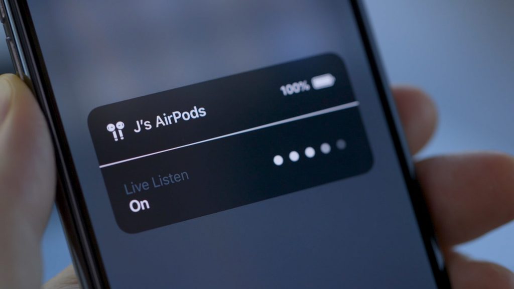 fitur live listen