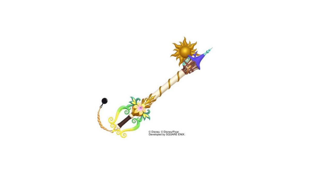 Gambar Detail dari Keyblade