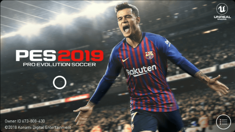 Welcome Screen Review PES 2019 Android