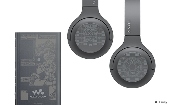 Walkman dan Headphone Wireless Edisi Kingdom Hearts 3