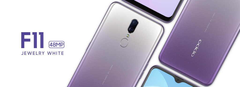 Oppo F11 Jewelry White