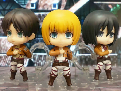 Nendoroid Trio Attack on Titan