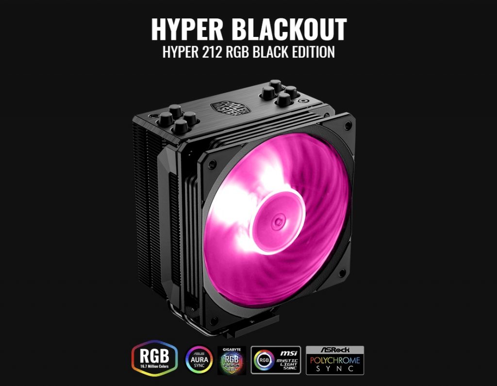 cooler master hyper 212 rgb black edition