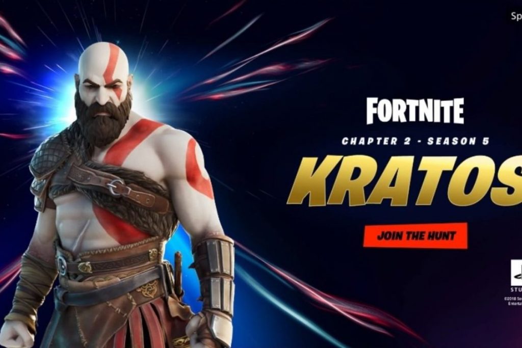 kratos di fortnite