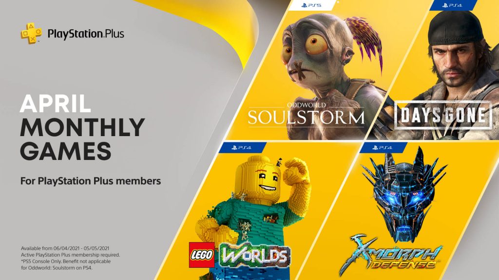 ps plus bulan april