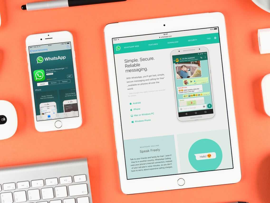 Whatsapp di iPad